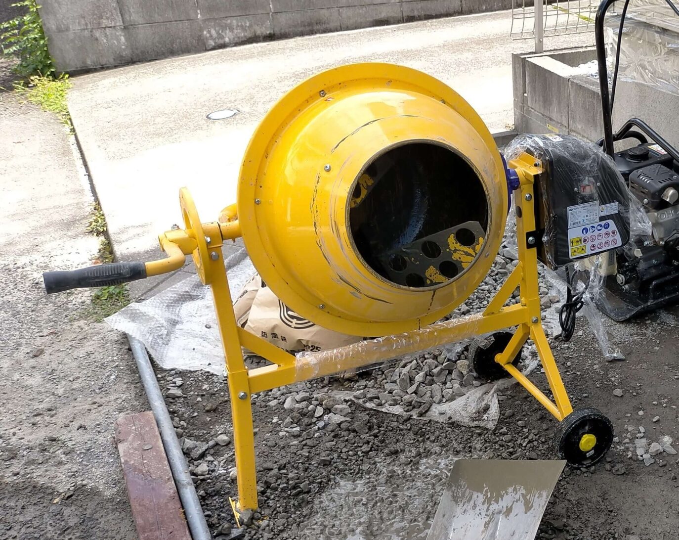 ポーラスコンクリート打設