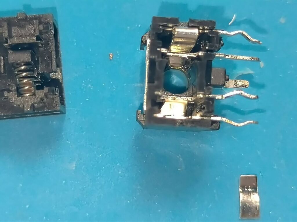 折ってしまった2番ピン金具