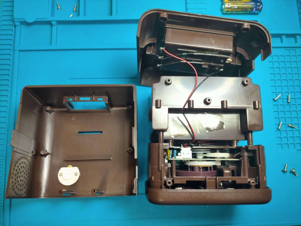 バンクマン上カバー外した状態