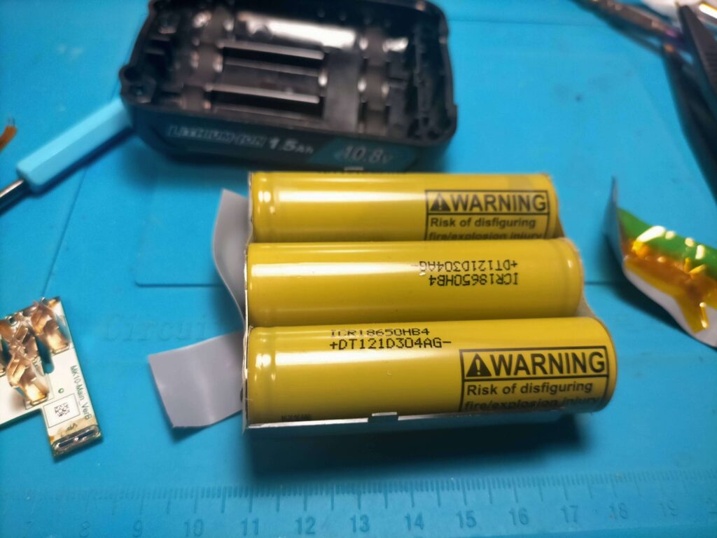 LG製IRC18650HB4リチウムイオンセル(1500mAh・最大放電30A・高出力)