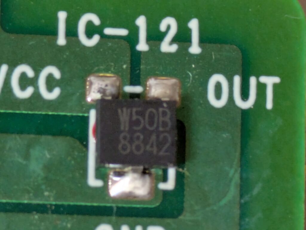 W50B磁気ホールセンサーIC