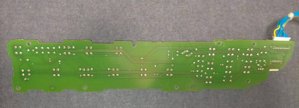 TOTO ウォシュレット操作基板（裏側）