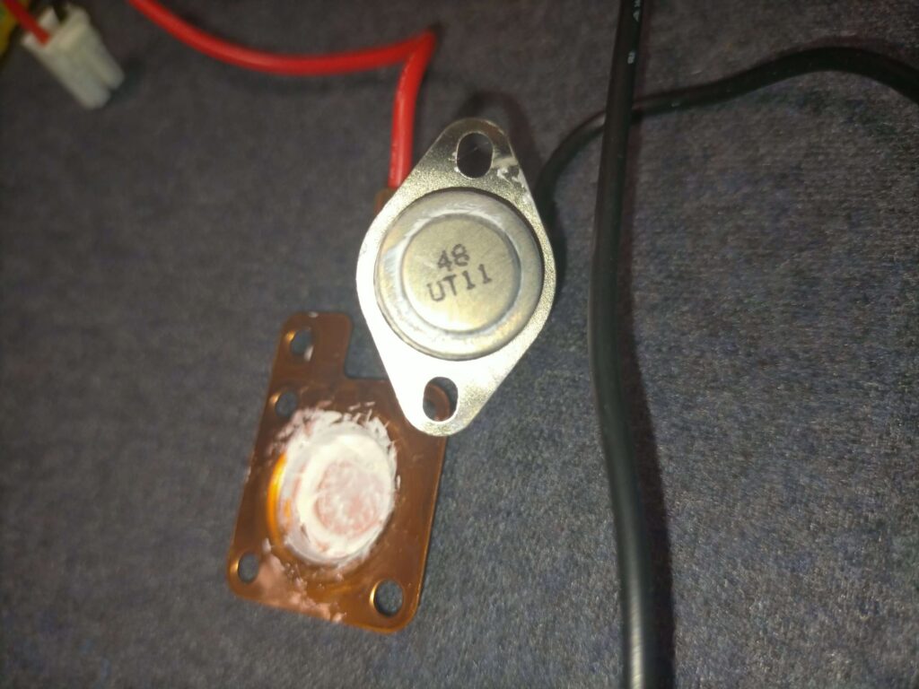 TOTO ウォシュレットサーモスタット（旭計器製US-602S）の裏側