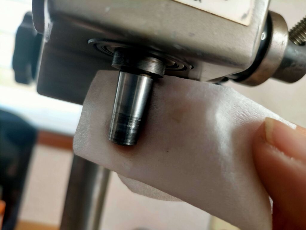 ジャコブステーパ主軸脱脂