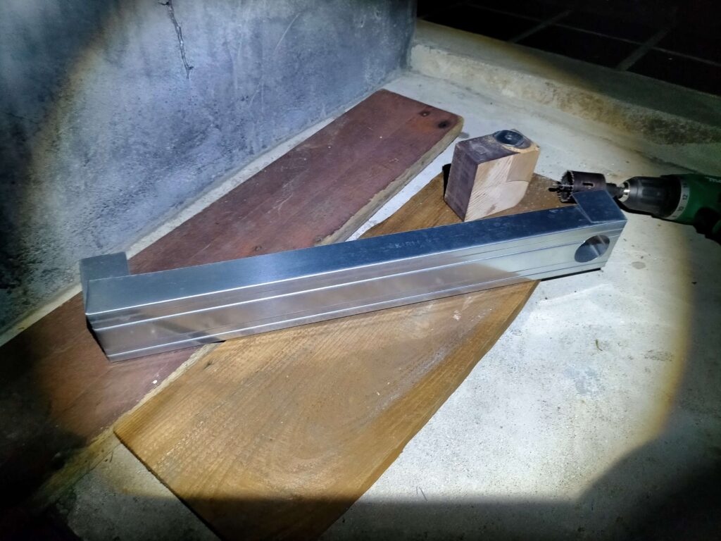 表面用軽天加工完了