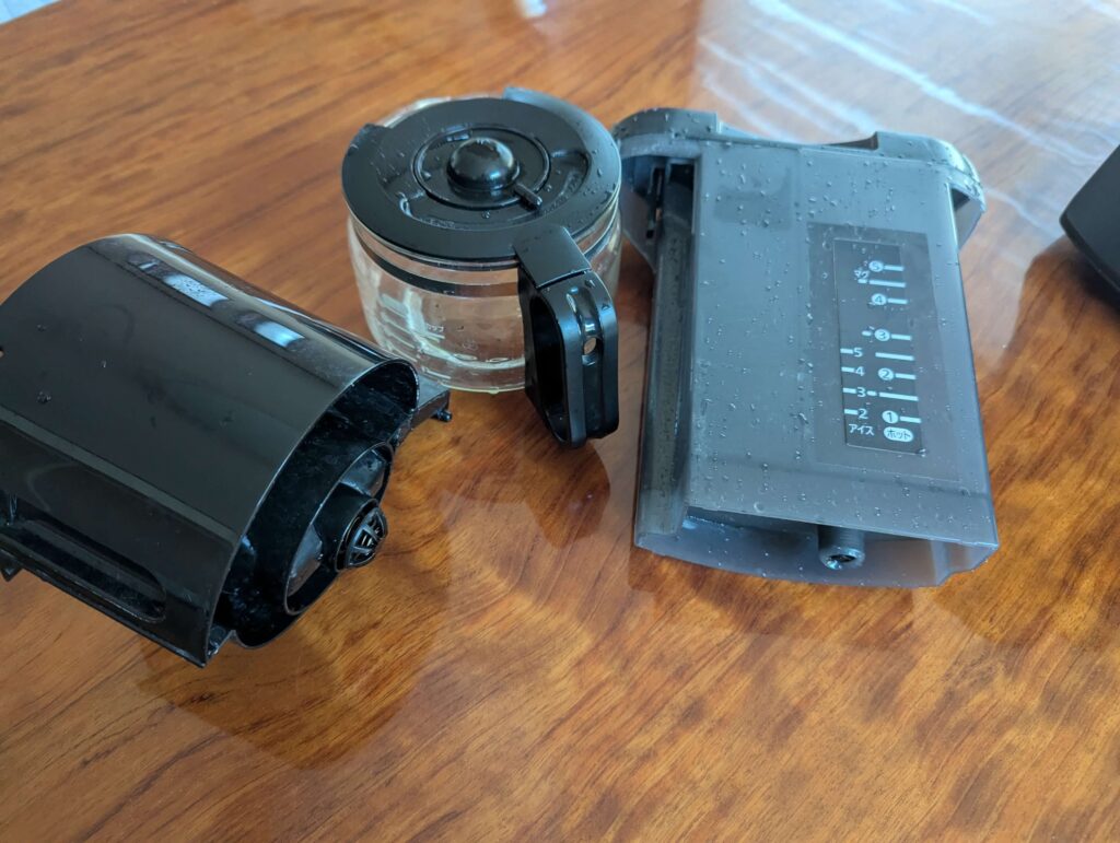 NC-A56のバケット、ガラス容器、水容器