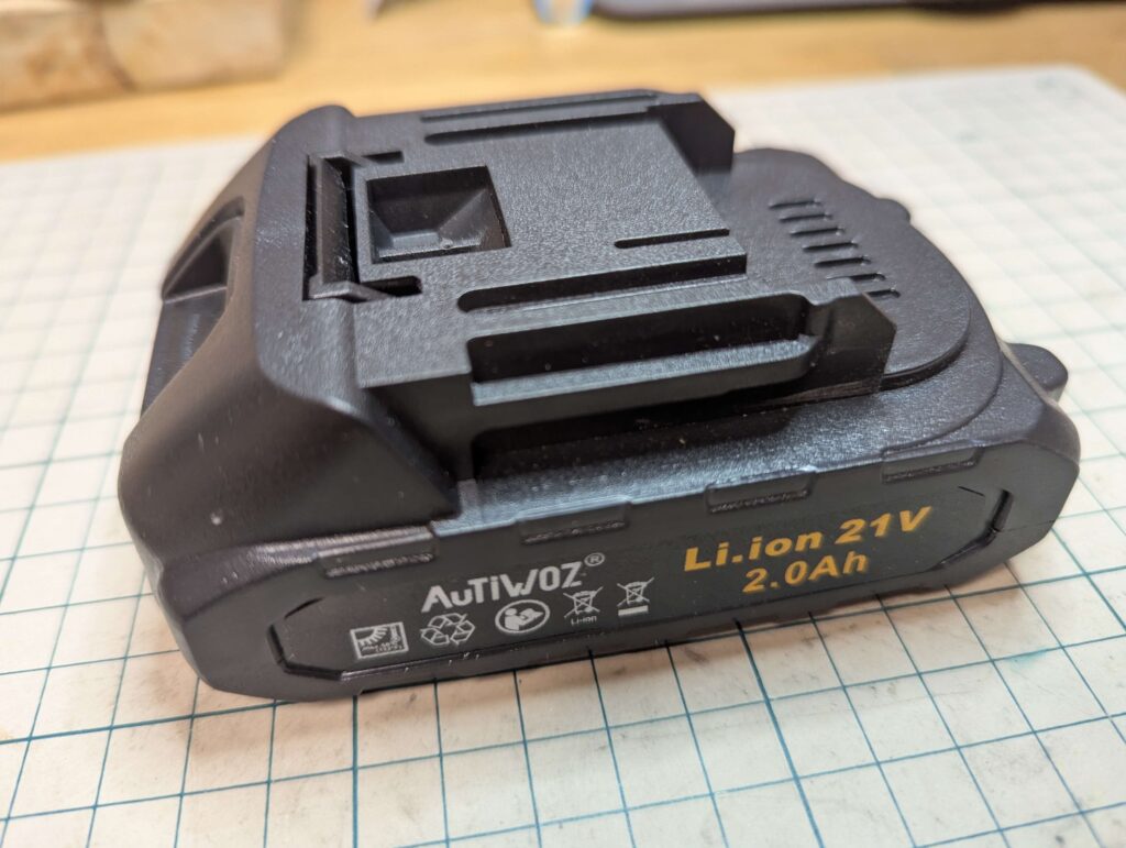 AuTiWOZ 21Vバッテリー(マキタ互換形状)
