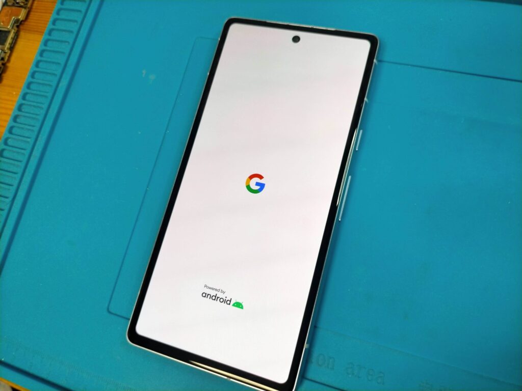 Google Pixel 7aの起動
