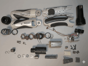 National EZ7410の完全分解ガイド｜モーター洗浄とギアボックスのグリスアップで修理・メンテナンス