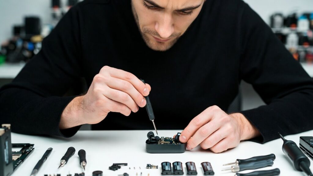 ワイヤレスイヤホン・ヘッドホンの片側音が出ない原因診断からDIY修理ガイド