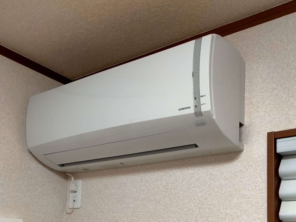 エアコン設置イメージ（取り付け完了後）